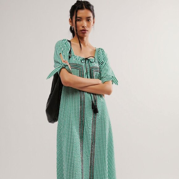 Free People Dresses & Skirts - FREE PEOPLE - CASS MIDI DRESS